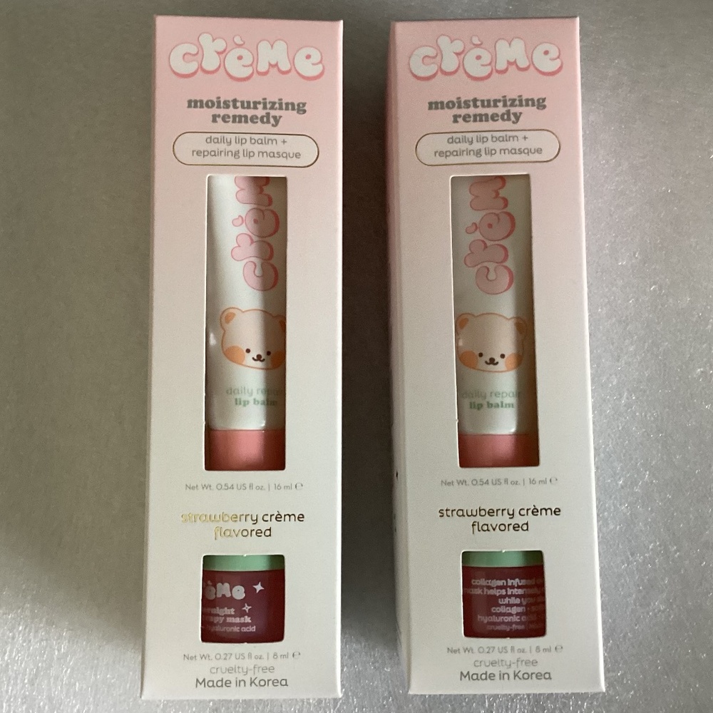 Crème Moisturizing Remedy New Strawberry Creme Flavored